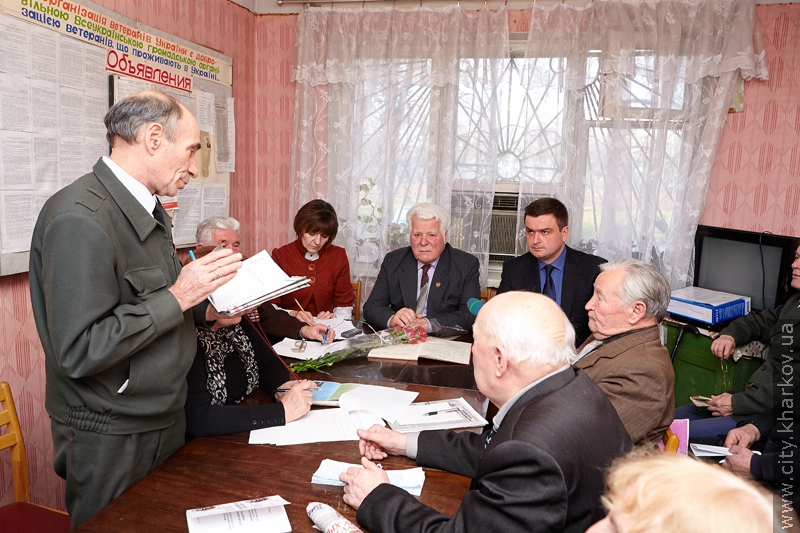 У Комінтернівському районі представили нового голову ради ветеранів