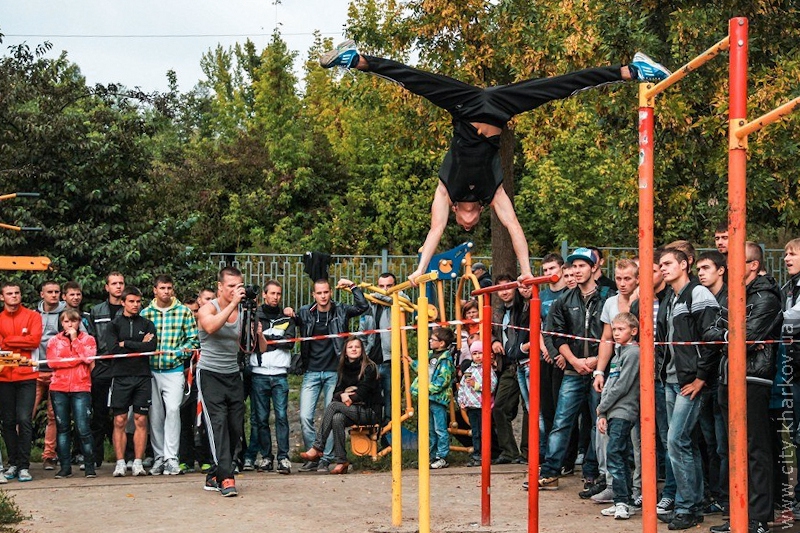 Протягом року харківські воркаутери провели семінари у 30 школах міста