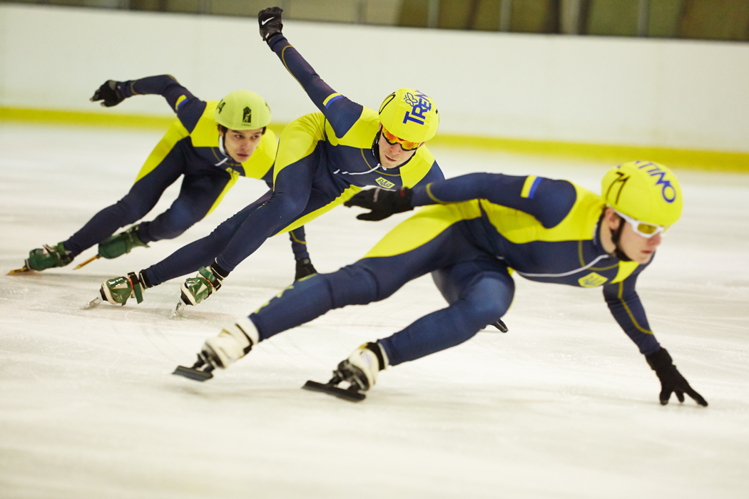 Харківські спортсмени привітали відкриття зимової Олімпіади льодовим шоу