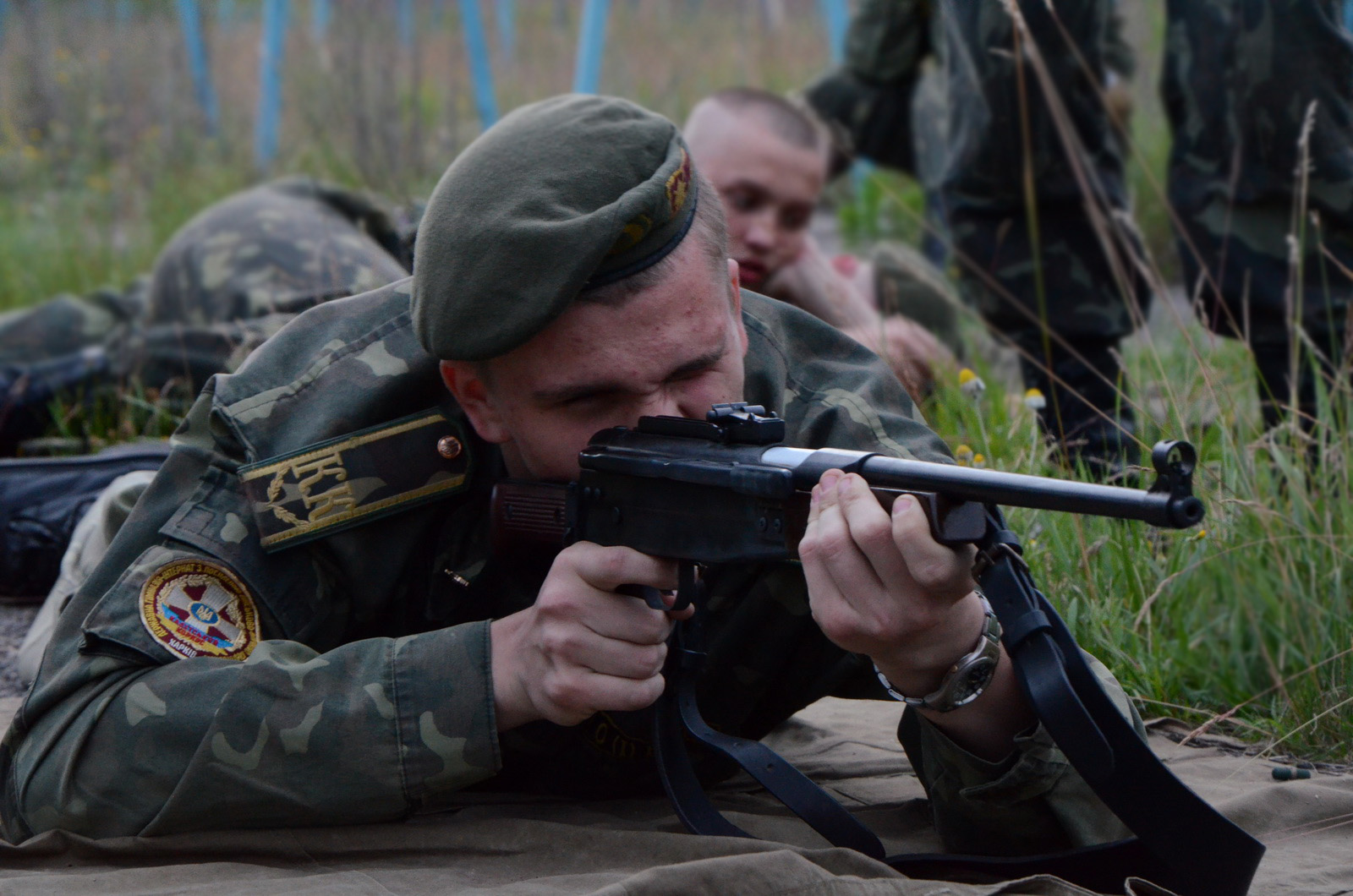 Харківські кадети навчалися військовій майстерності в польових умовах