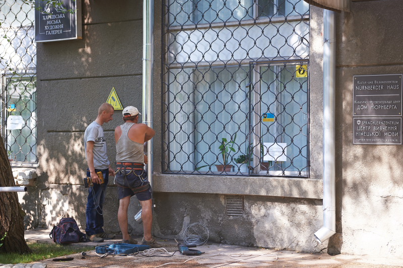 Біля споруджуваного храму Жінок-Мироносиць упорядковують територію
