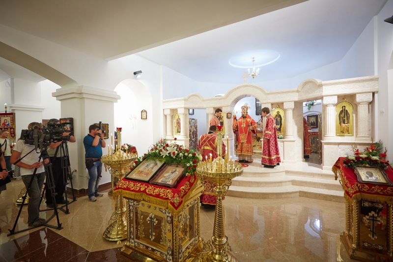 Відкрився нижній храм Святих Жінок-Мироносиць
