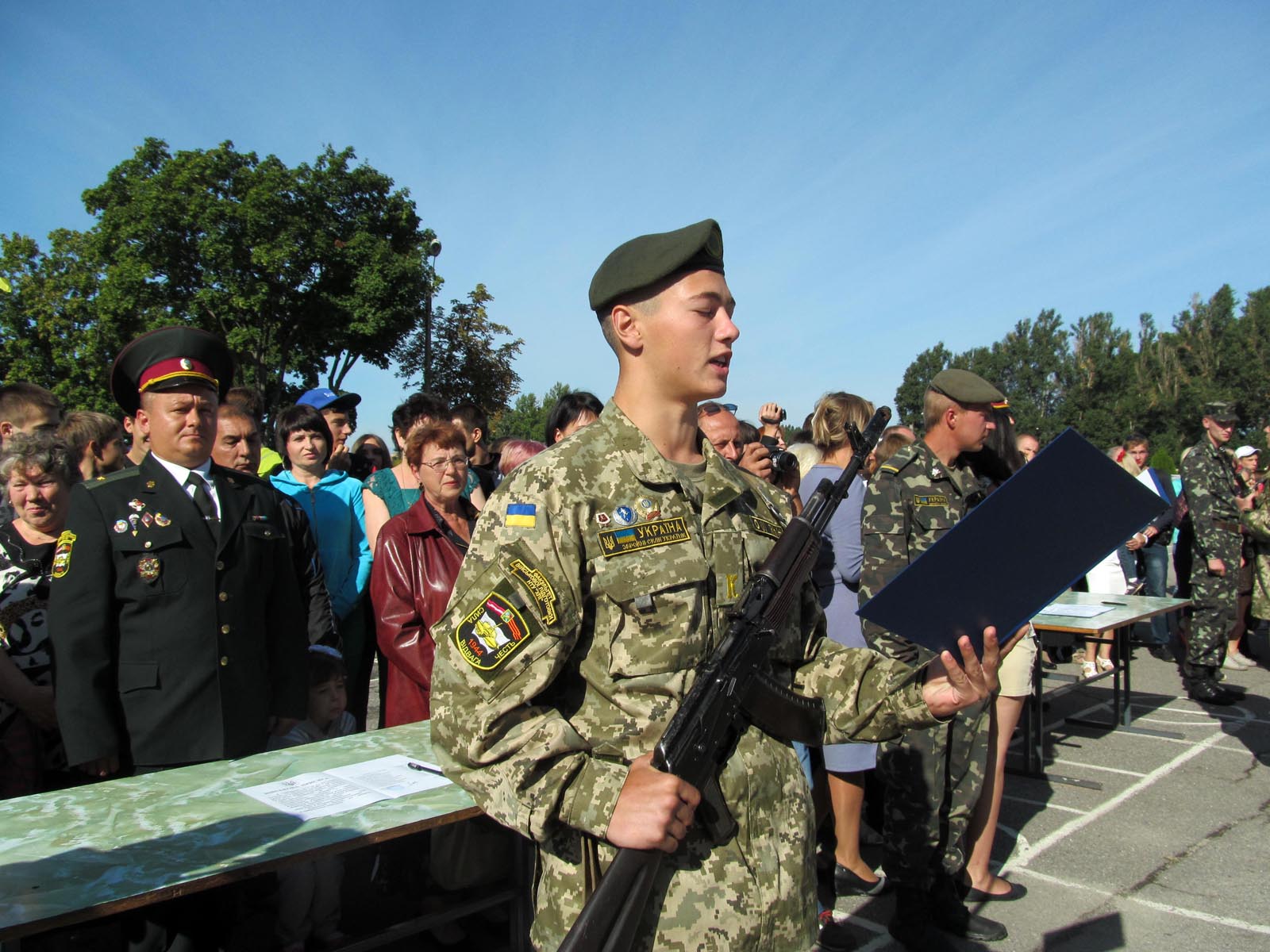 Харківські курсанти-гвардійці прийняли військову присягу