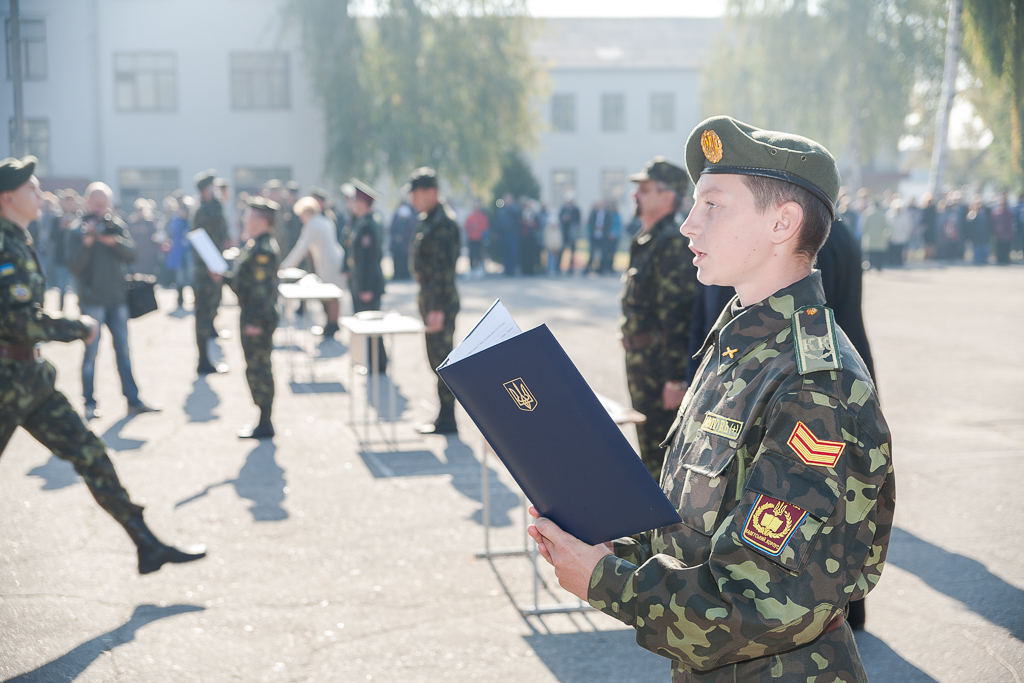 Харківські кадети присягнули на вірність українському народу 