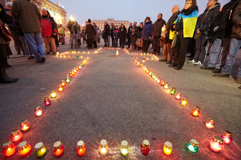 Харків'яни запалили свічки в пам'ять про жертви голодоморів