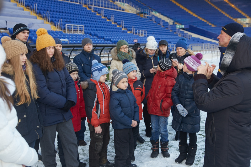 Для людей з обмеженими можливостями пройшла екскурсія на стадіоні «Металіст»