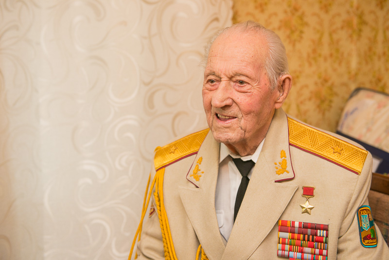 Почесного харків'янина Федора Пуртова привітали з днем народження