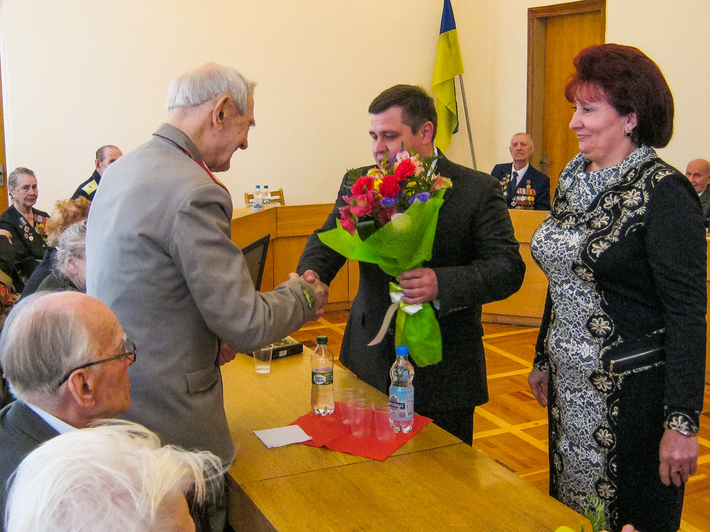 В Орджонікідзевському районі вшановували ветеранів
