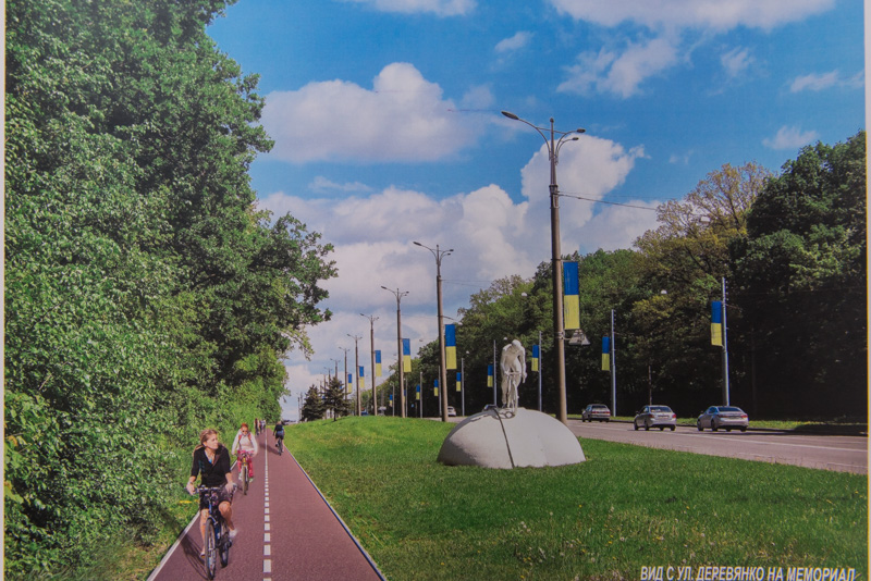 У Харкові з'явиться перша сучасна велодоріжка