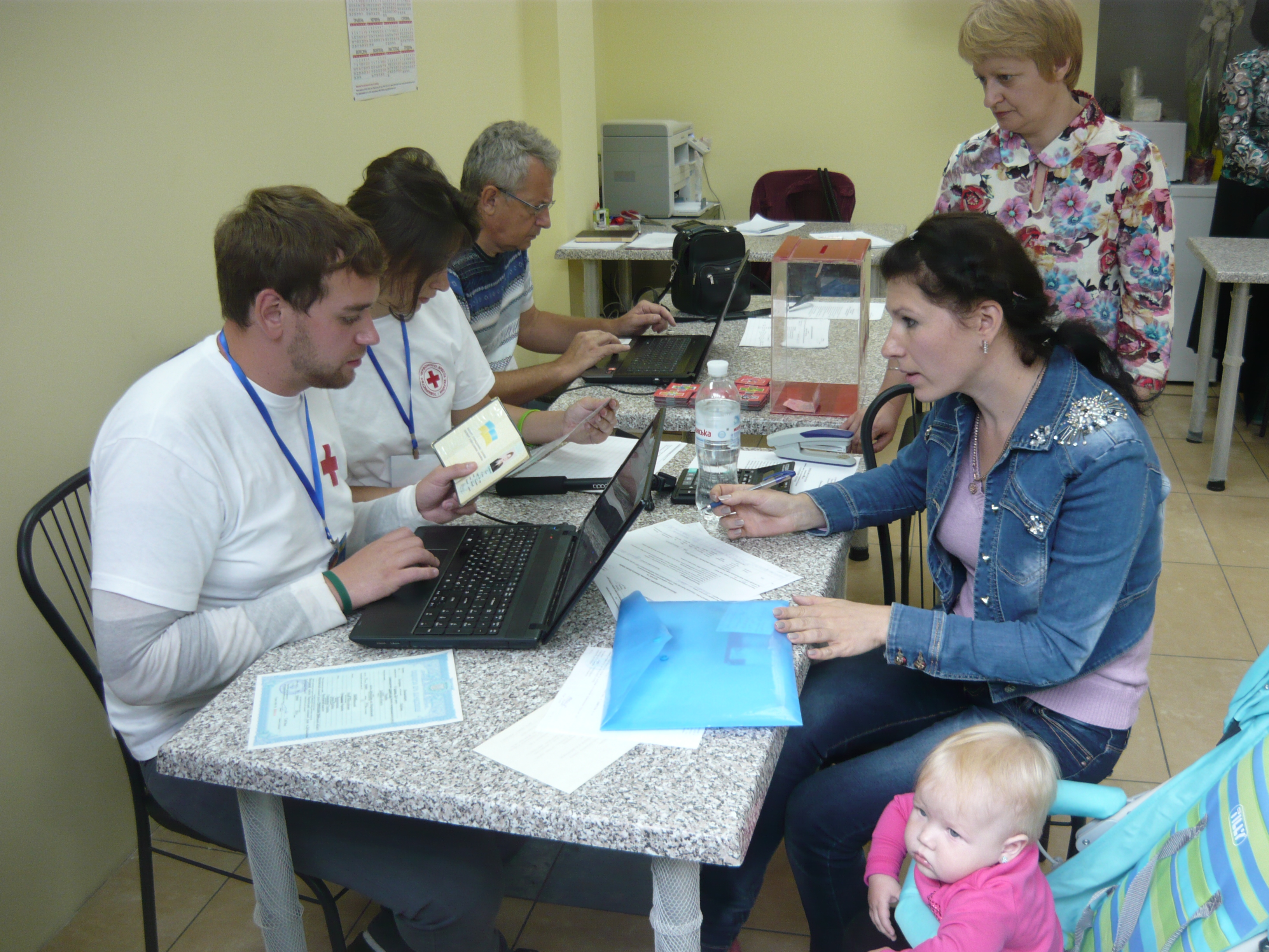 Уряд Німеччини надав матеріальну допомогу переселенцям у Харкові