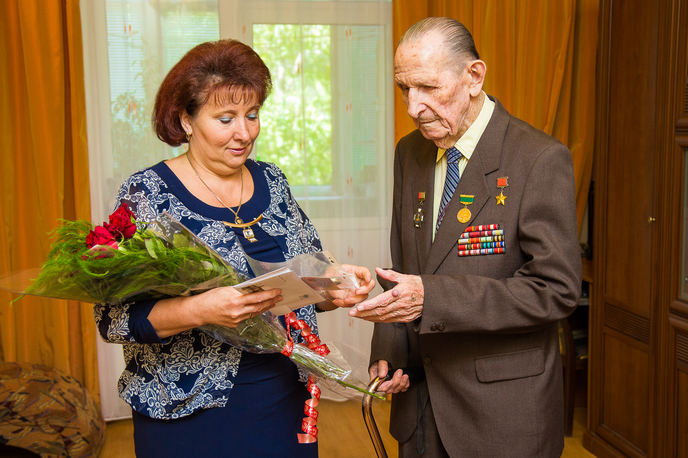 Льотчика-героя Михайла Карпєєва привітали з Днем визволення Харкова