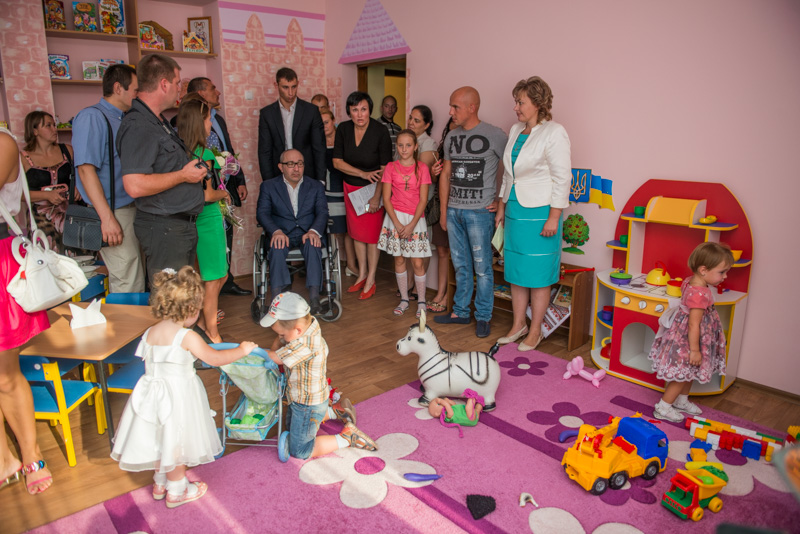 Відкриття дитячого садка за участю міського голови