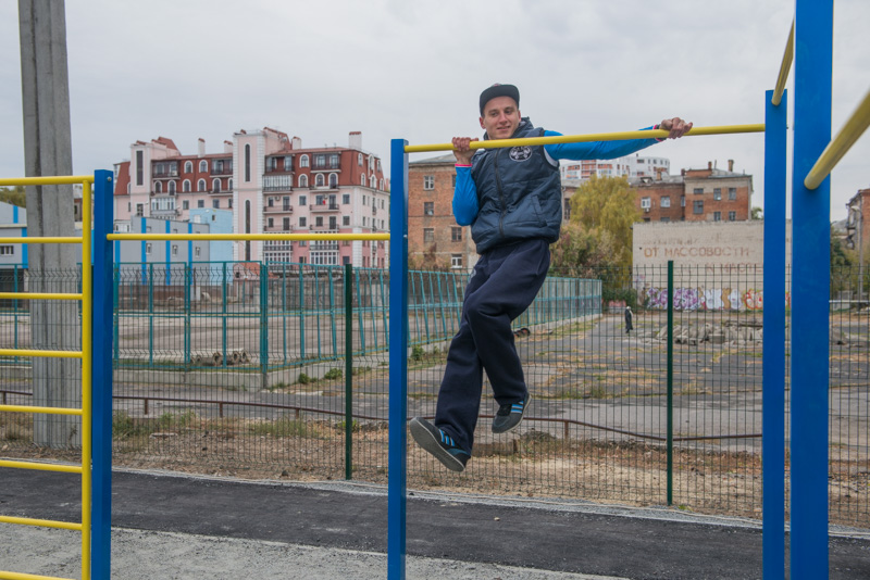 На проспекті Леніна відкрили новий спортмайданчик