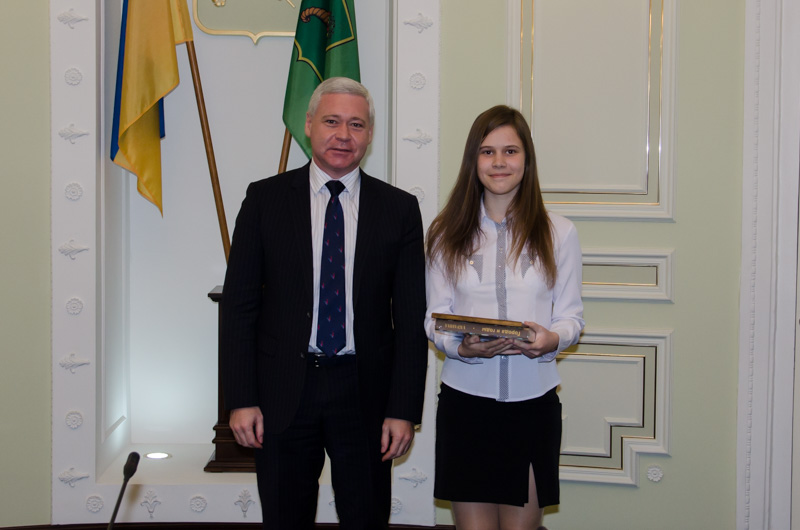 У міськраді привітали стипендіатів Президента України