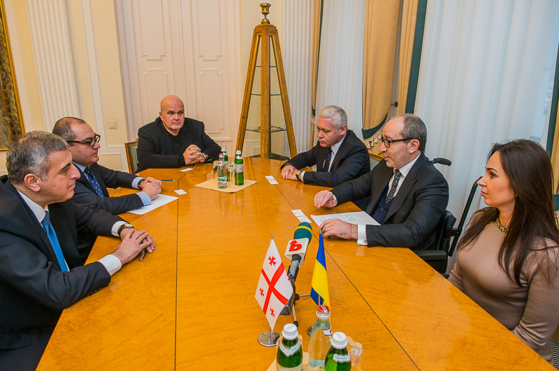 Геннадій Кернес зустрівся з послом Грузії в Україні