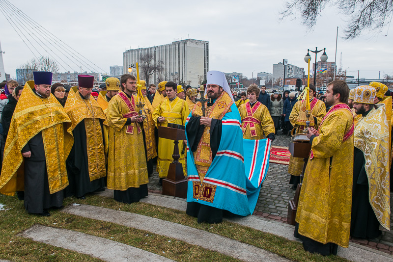 У Харкові відслужили молебень за рік, що минає