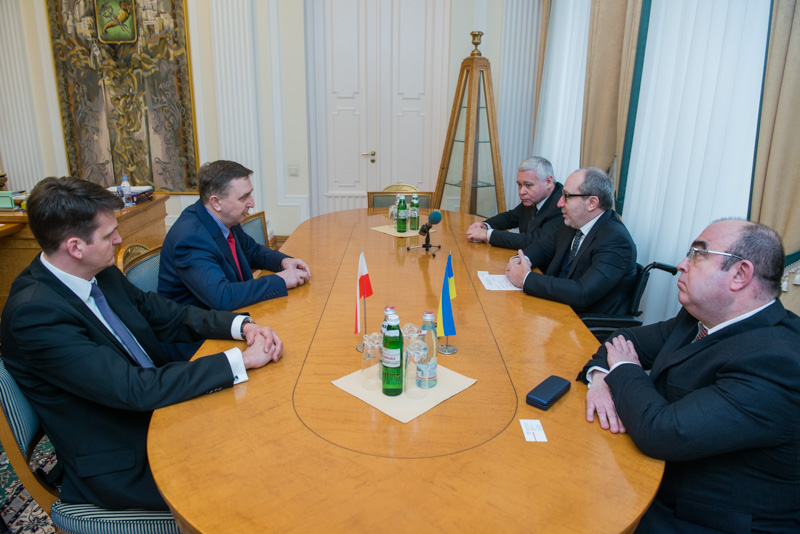 Геннадій Кернес зустрівся з новим генконсулом Польщі у Харкові