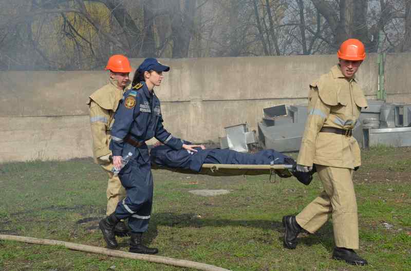 Майбутні рятувальники відпрацьовували дії при надзвичайних ситуаціях