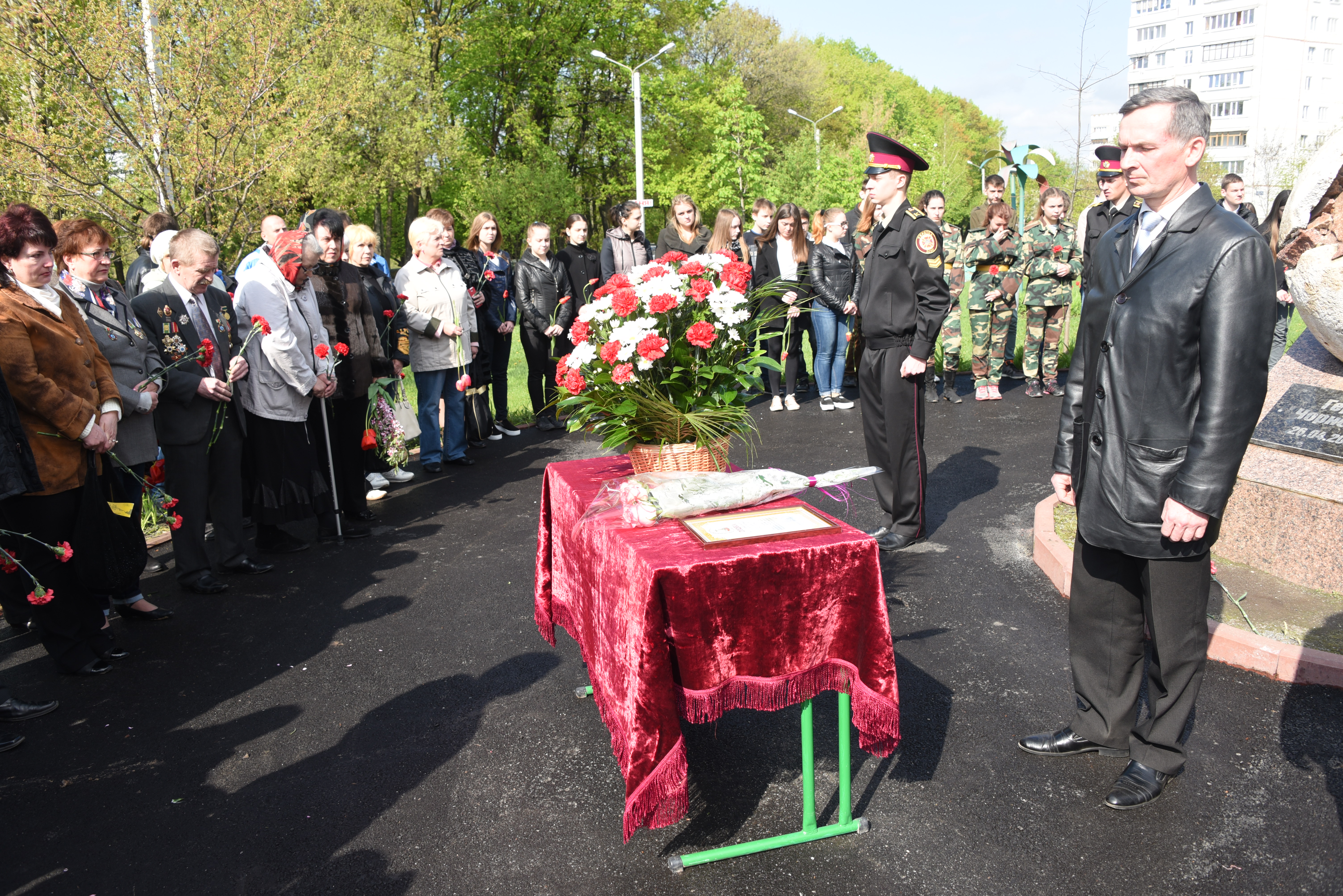 У Київському районі вшанували пам'ять ліквідаторів аварії на ЧАЕС