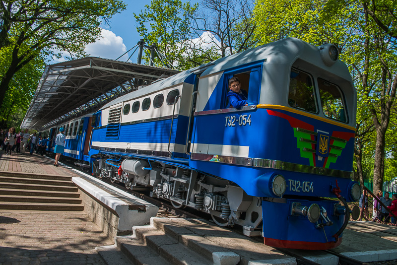 На дитячій залізниці відкрився новий сезон