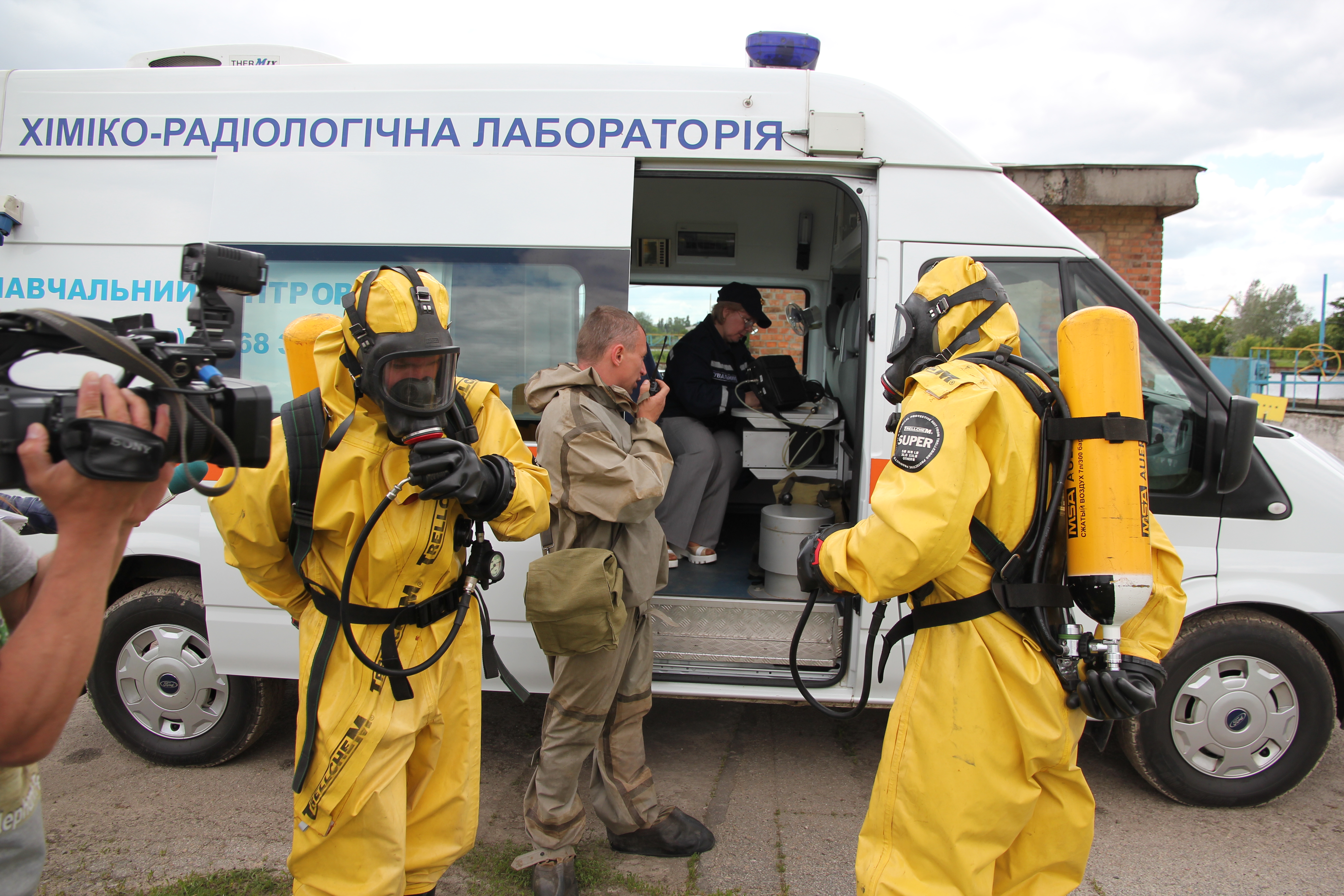 На харківських очисних спорудах пройшло тактико-спеціальне навчання
