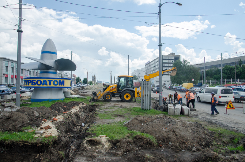 У Харкові триває реконструкція Московського проспекту