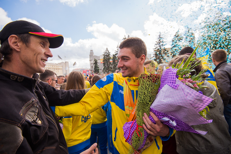 Харків'яни зустріли паралімпійців - 14