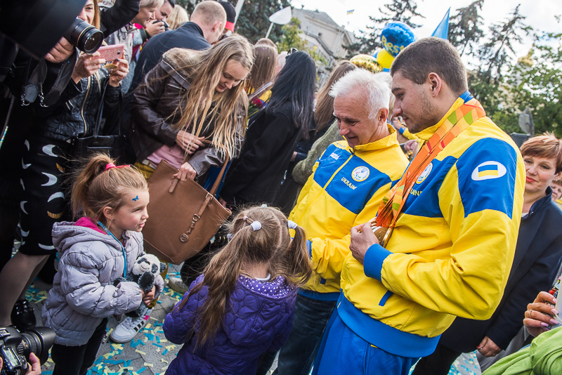 Харків'яни зустріли паралімпійців - 15