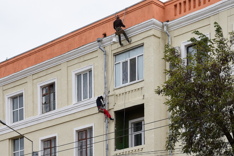 До кінця року в Харкові відремонтують 100 фасадів будинків