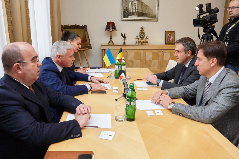 Ігор Терехов зустрівся з послом Бельгії