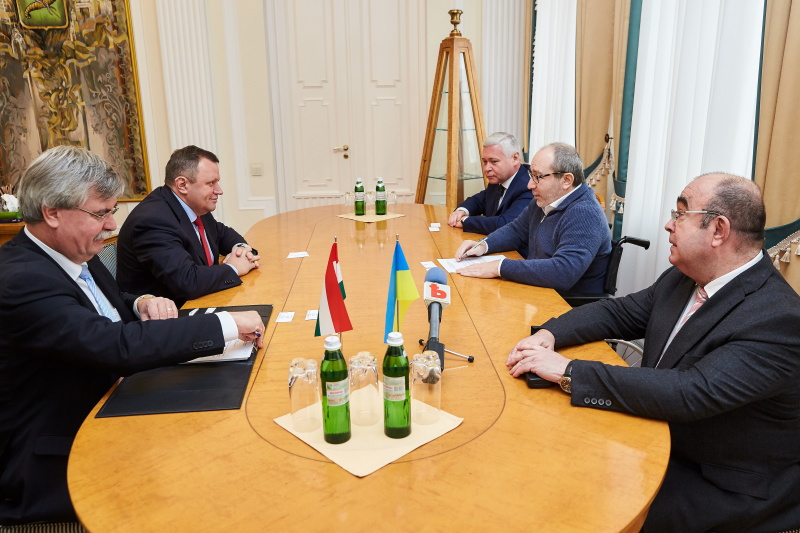 Геннадій Кернес зустрівся з послом Угорщини