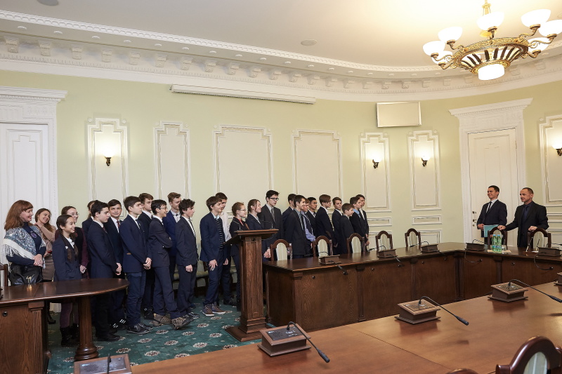 Учні фізико-математичного ліцею побували на екскурсії в міській раді
