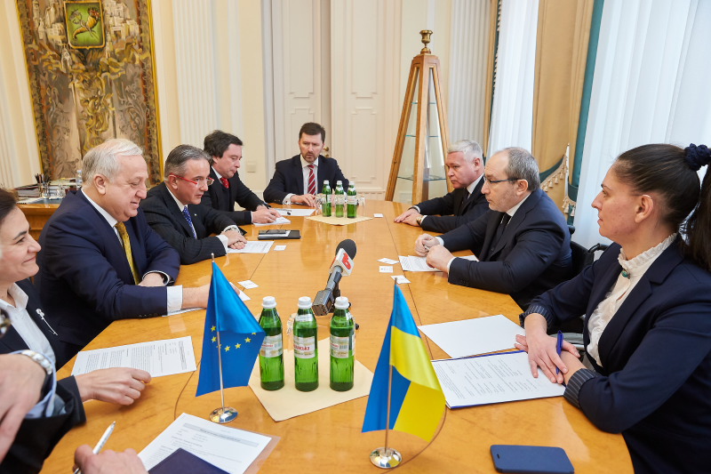 Зустріч Геннадія Кернеса з главою ЄБРР в Україні Франсисом Маліжем 