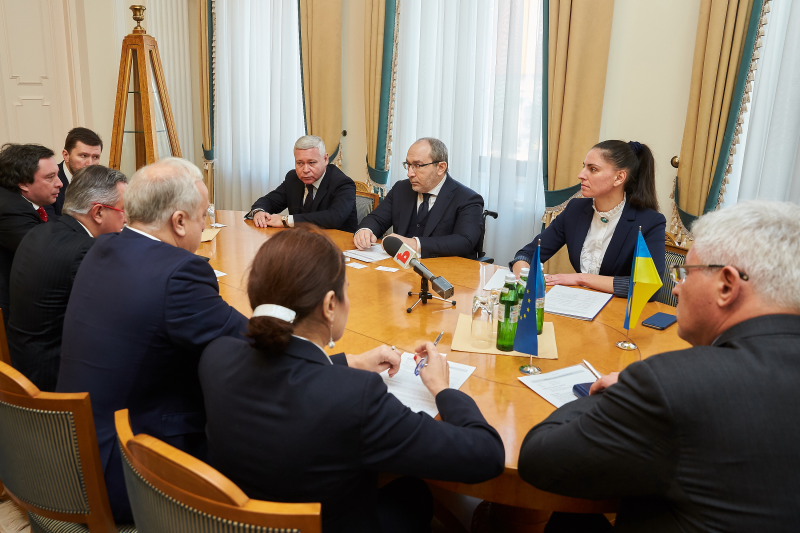 Зустріч Геннадія Кернеса з главою ЄБРР в Україні Франсисом Маліжем - 2