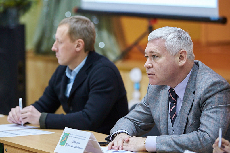 Зустріч Ігора Терехова з батьками школярів Холодногірського району - 6