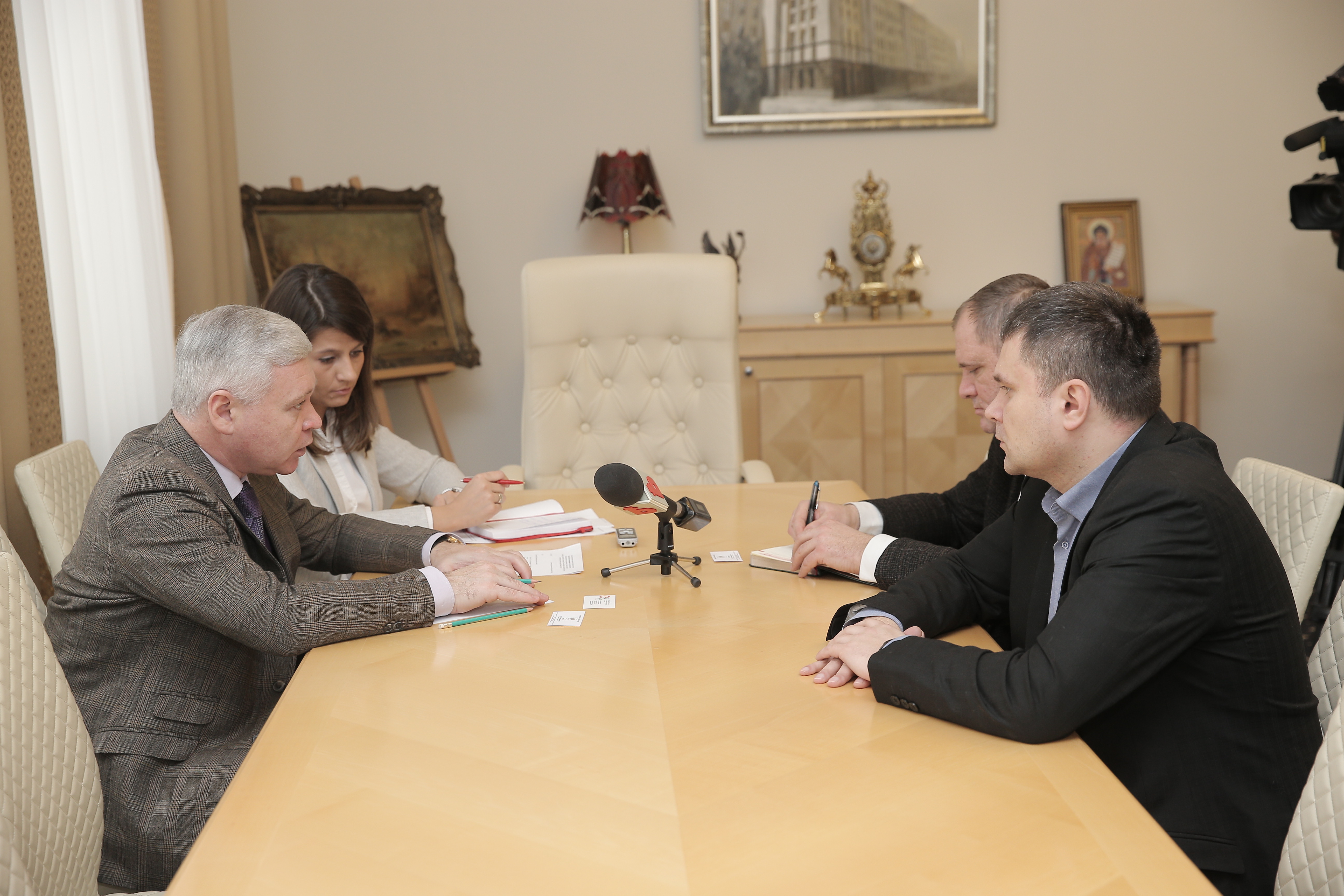Зустріч Ігоря Терехова з представниками Західноукраїнського регіонального навчального центру