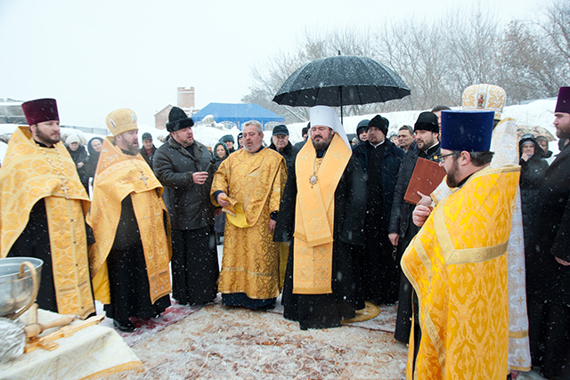 На Олексіївці освятили будівництво нового храму - 3
