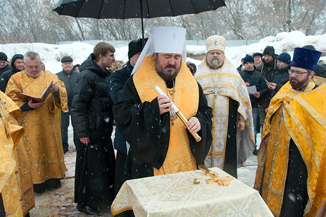 На Олексіївці освятили будівництво нового храму - 7