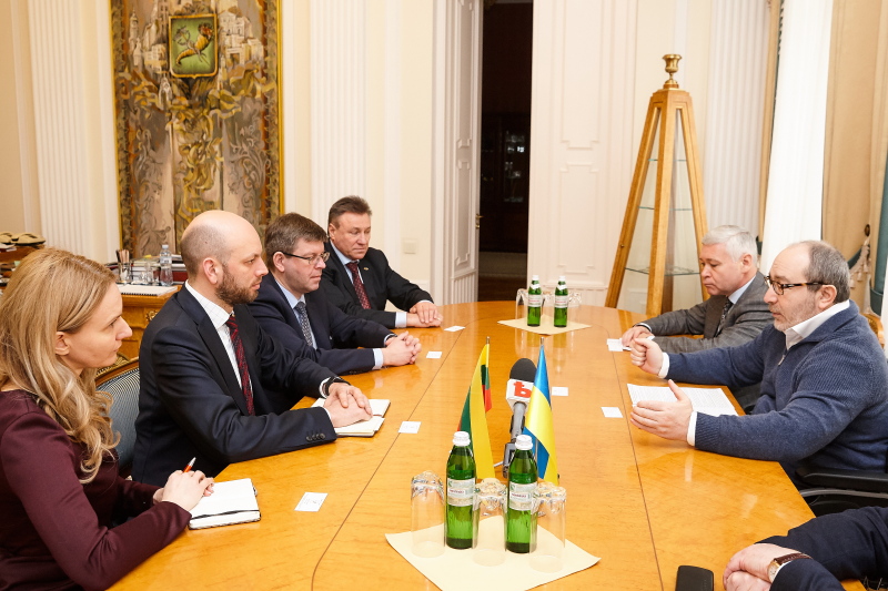 Геннадій Кернес зустрівся з послом Литви