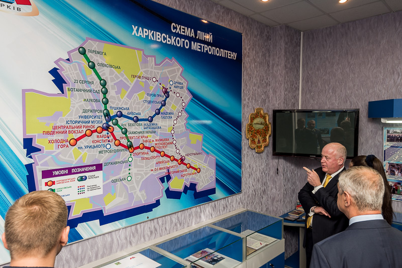 Американська делегація ознайомилася з роботою Харківського метрополітену - 4