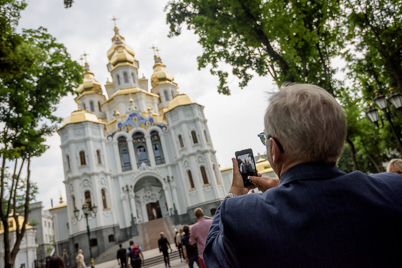 Відвідування храму Святих Жінок-Мироносиць делегатами Генеральної Асамблеї 