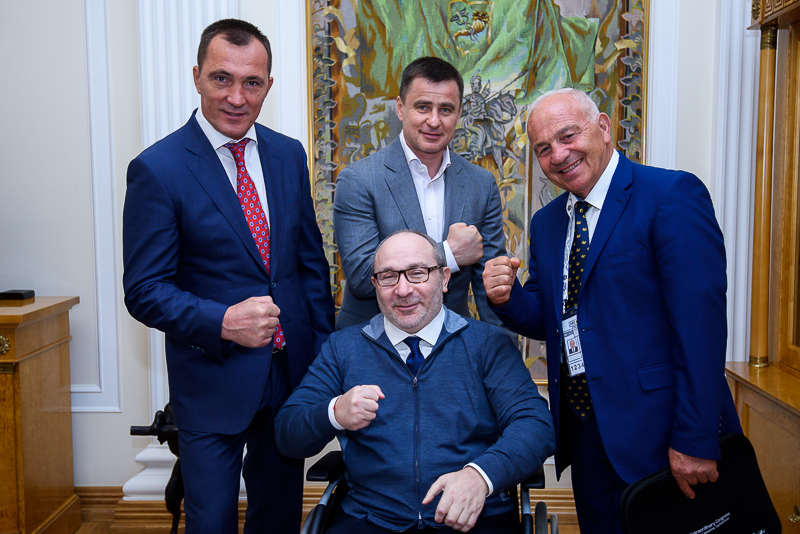 Франко Фальчінеллі подякував Геннадію Кернесу за підготовку Харкова до чемпіонату Європи