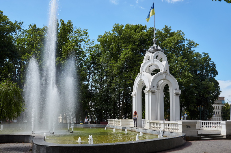 За харківськими фонтанами спостерігають відеокамери
