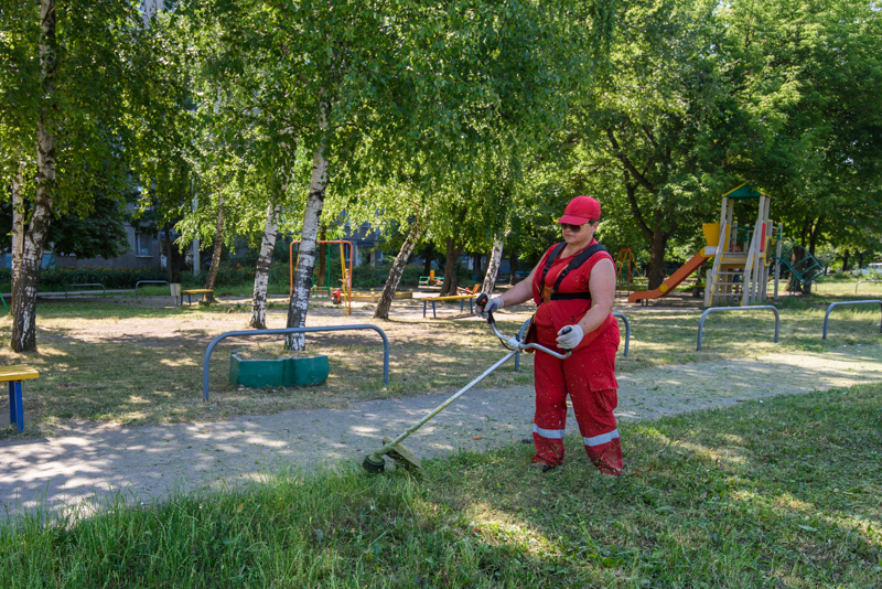 У Харкові приводять до ладу двори житлових будинків