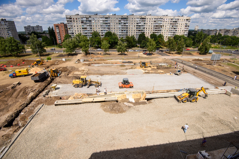Ігор Терехов і Юлія Світлична проінспектували будівництво Регіонального центру адмінпослуг - 27