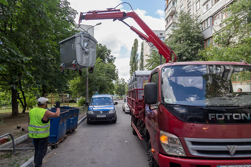 У Шевченківському районі встановлять тисячу євроконтейнерів для сміття - 4