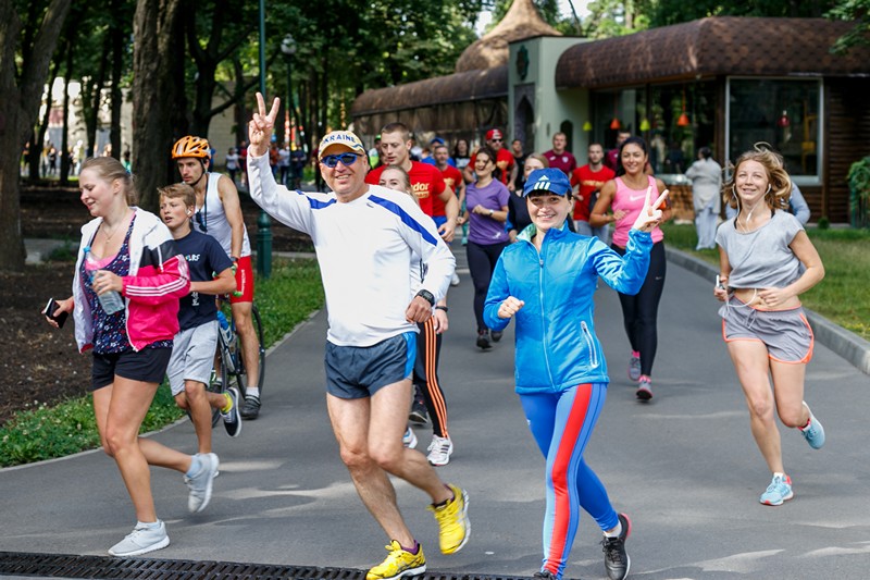 Чемпіони вийшли на пробіжку з харків'янами