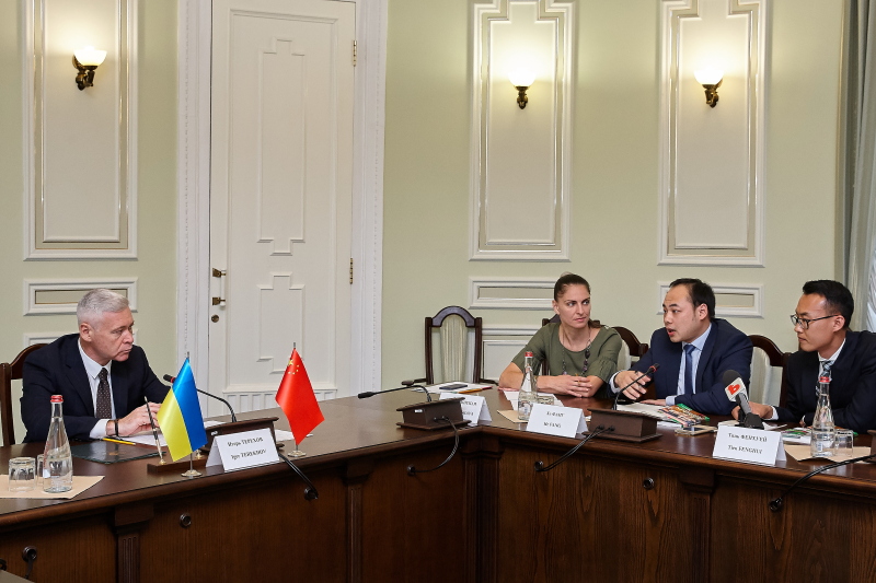 Зустріч Ігоря Терехова з представниками китайської компанії «Huawei»