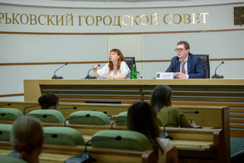Прес-конференція заступника міського голови з питань інфраструктури міста Євгена Водовозова