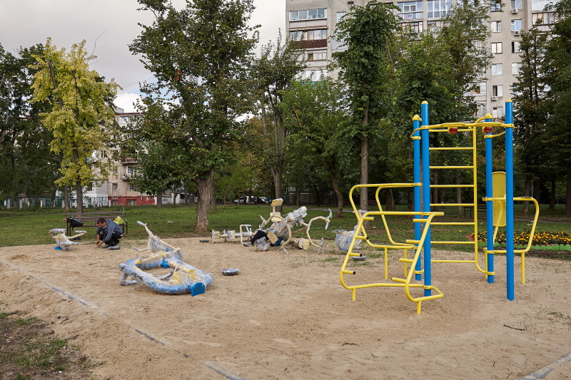 У Шевченківському районі облаштують двір зі спорткомплексом